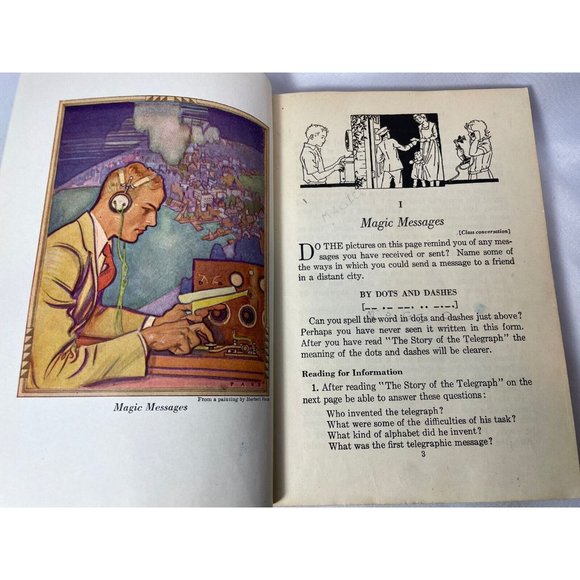 Daily-Life Language Series Text Book Two By Lyman, Johnson, and Bear 1934 - Picture 7 of 11